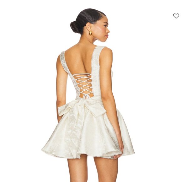 Runaway The Label Size S - Joelle Mini Bridal Dress - Picture 2 of 2